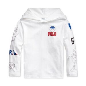 Ralph Lauren Polo Hoodie Long Sleeve Shirt Size 6